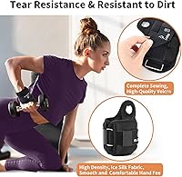Vista 6 de Wrist Weights with Thumb Loops Lock for Women & Men, 0.5lb*2/1lb*2/1.5lb*2/2lb*2/3lb*2,Premium Ice Silk Fabric,Comfortable & Tear Resistant for