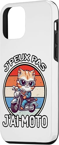Miniatura 2 de iPhone 12 mini Je Peux Pas J'ai Moto pour les garçons, filles Case