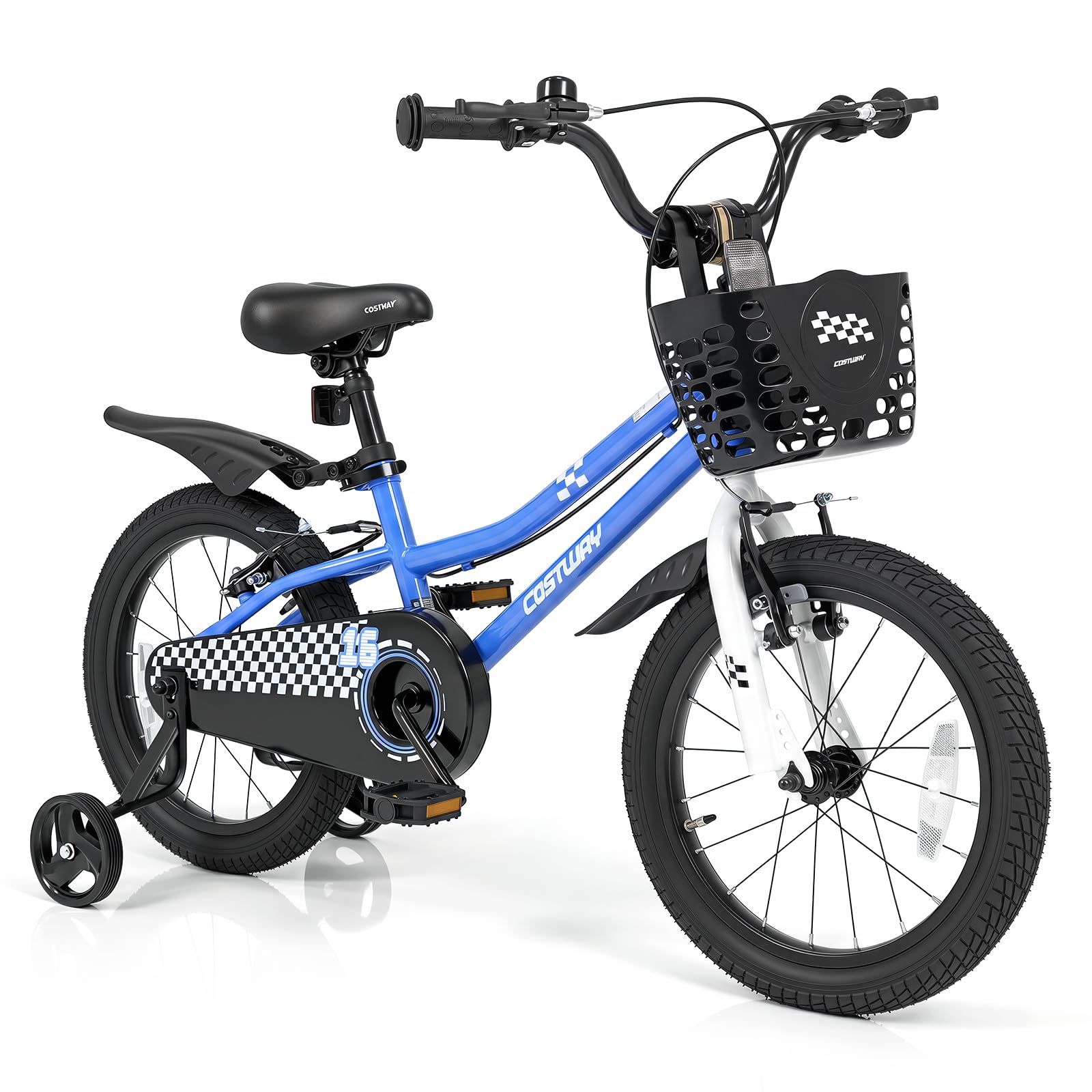 COSTWAY Kids Bike, Children's Training Bicycle (16 Inch)
