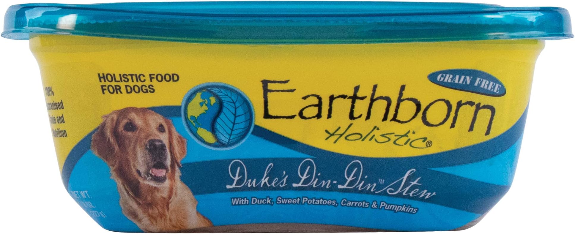 Earthborn HolisticDukes Din-Din Stew Grain Free Moist Dog Food, 8 Oz, Case Of 8