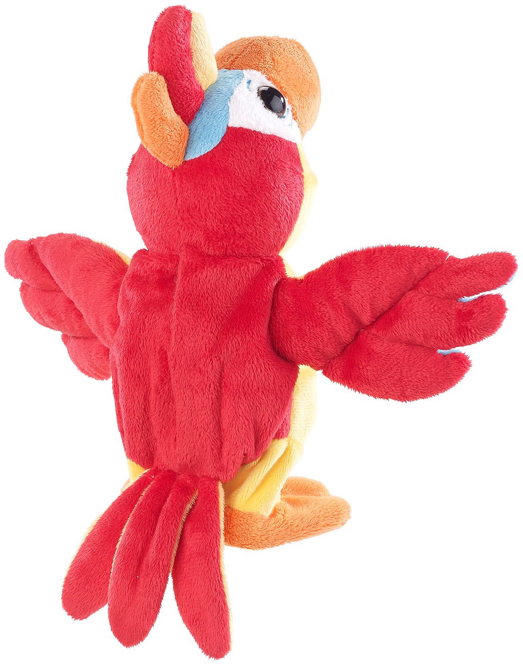 Loro De Peluche Parlante Y Saltarín Con Micrófono – Repite Tu Voz Y Camina, Divertido Juguete De 22 Cm Para Niños