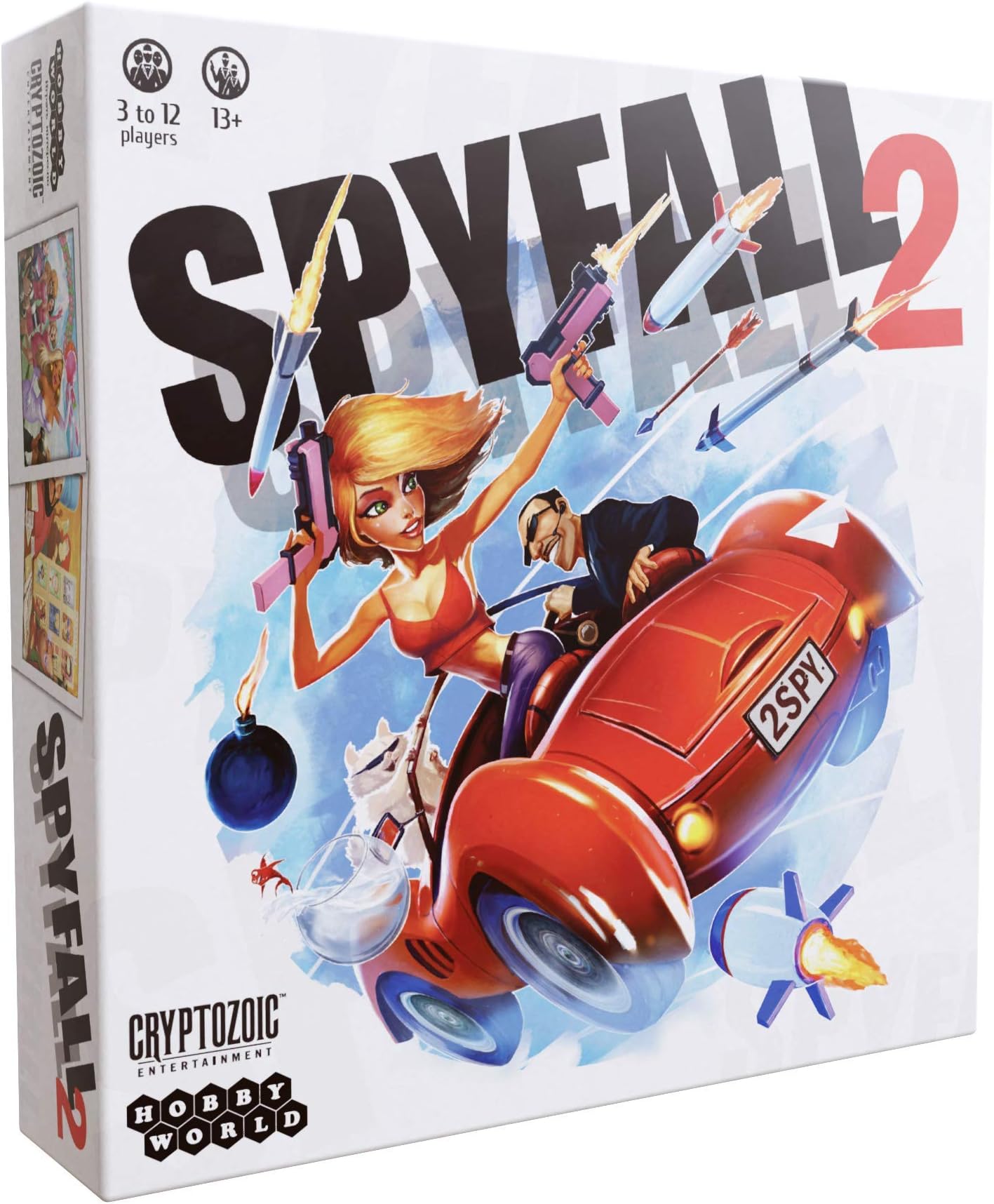 Cryptozoic Entertainment CRY02128 Brettspiel Spyfall 2"