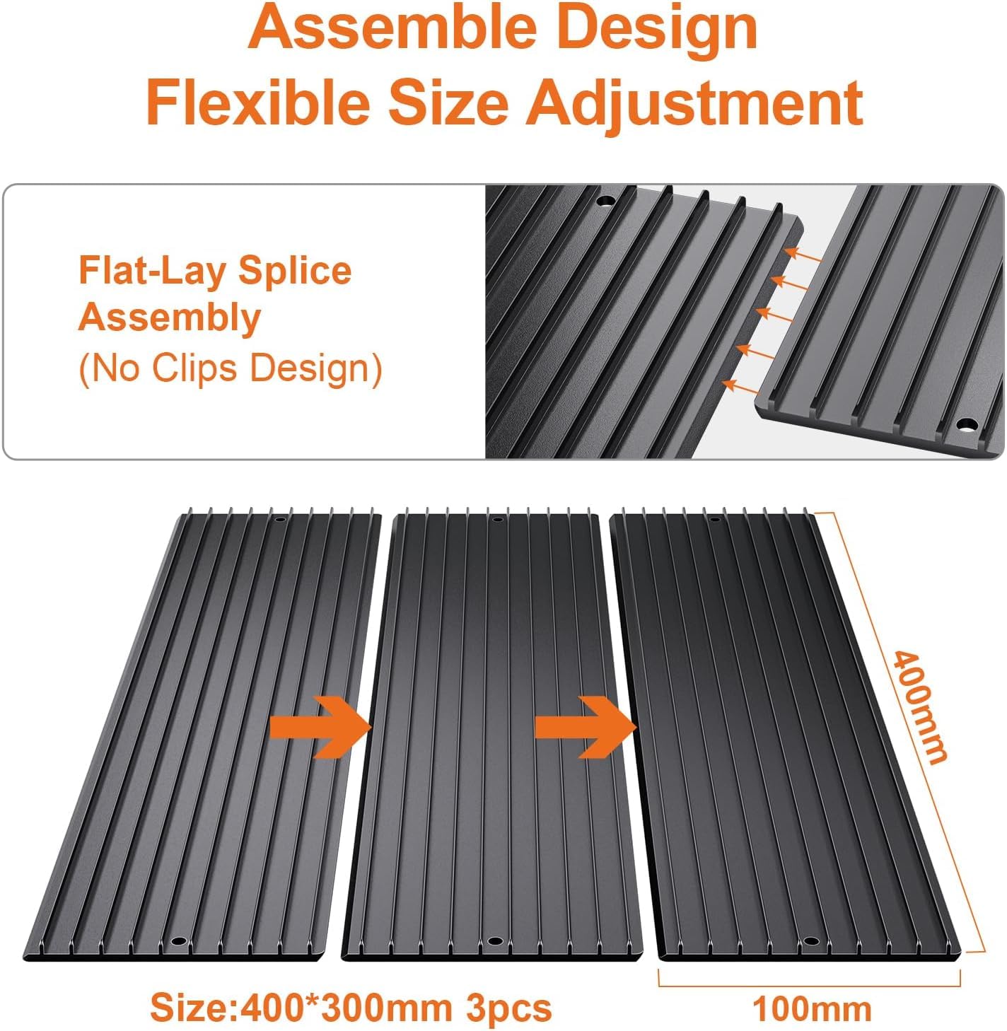 Mesa láser de panal de abeja 400 x 300 mm – Mesa de trabajo de panal ensamblable para grabado/cortador láser, accesorio para grabado láser de aleación de aluminio, protector de mesa, compatible