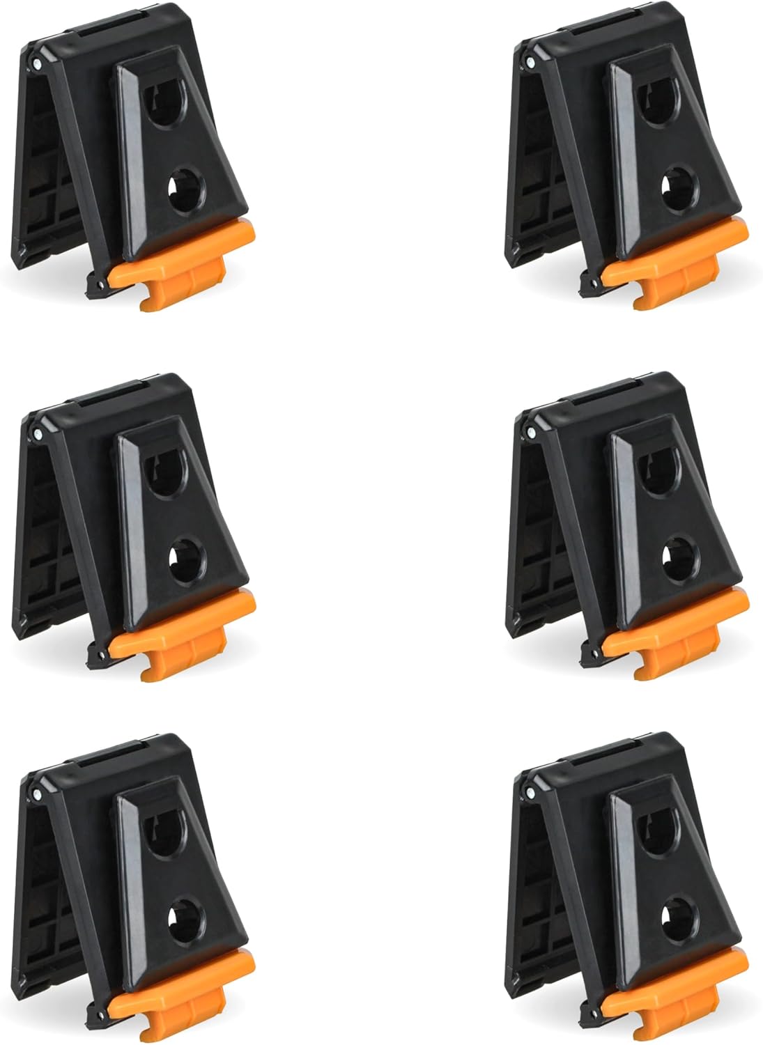 6-Pack Tool Belt Clip Replacement for TOU-CT Models TOU-CT-150 TB-CT-150SP ClipTech Pouches Easy to Use