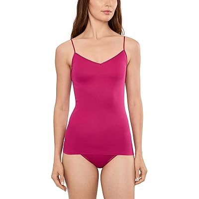 Hanro Cotton Seamless V-Neck Spaghetti Camisole