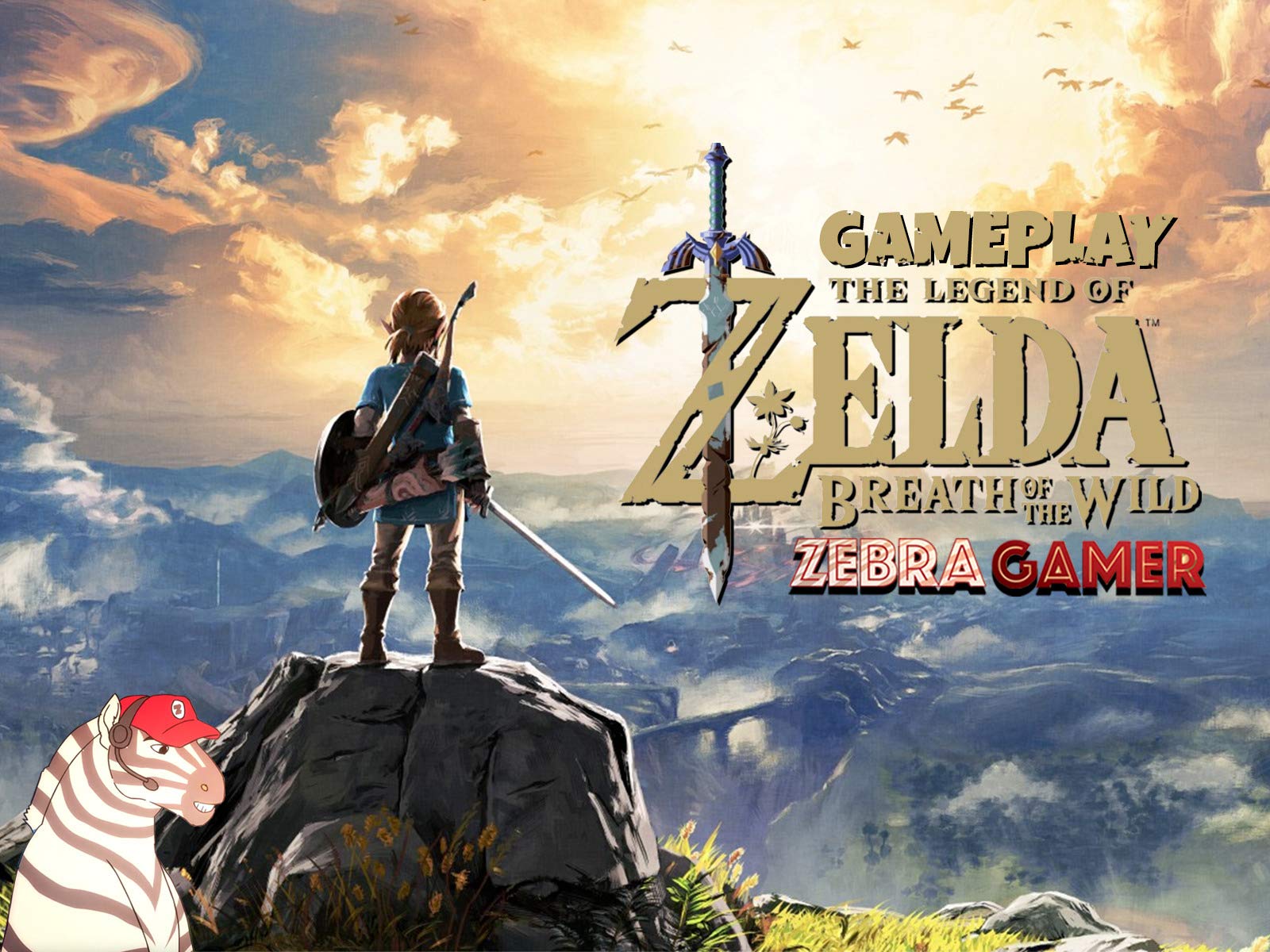 Clip: The Legend of Zelda: Breath of the Wild Gameplay - Zebra Gamer