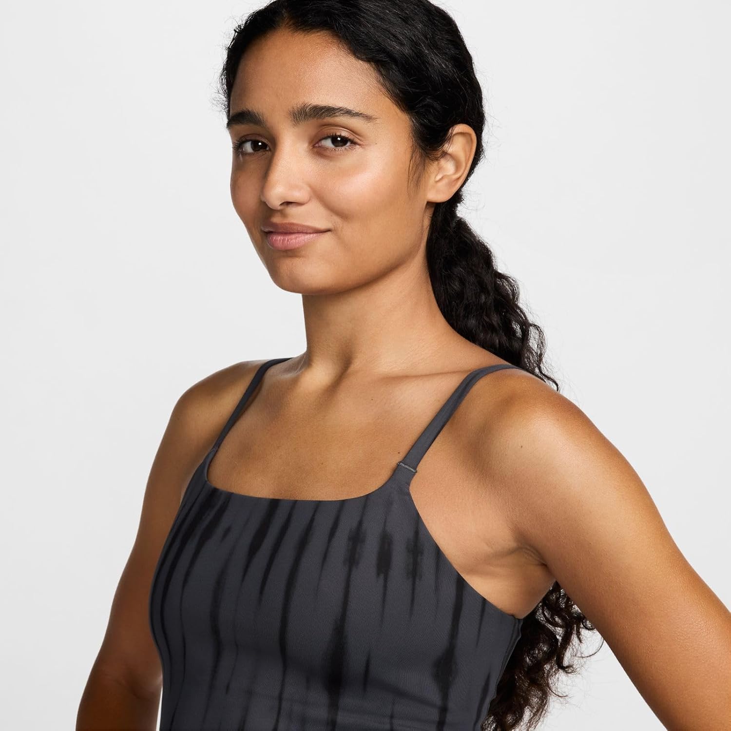 Light Support Longline Printed Sports Bra by Nike - Image 4