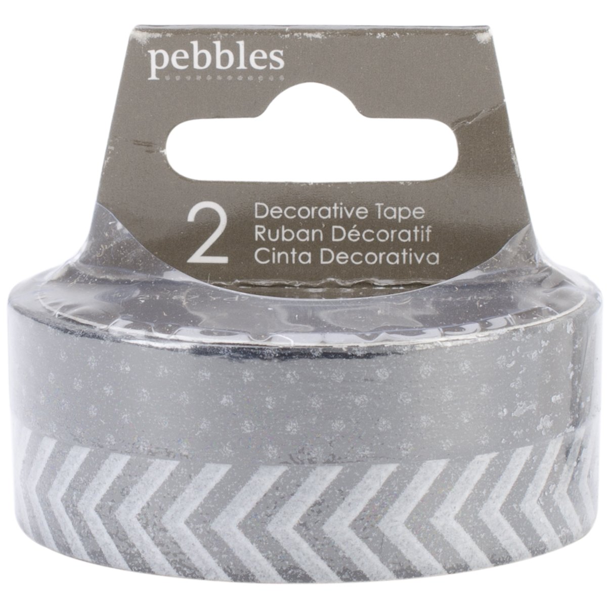 Pebbles Basics Black Washi Tape