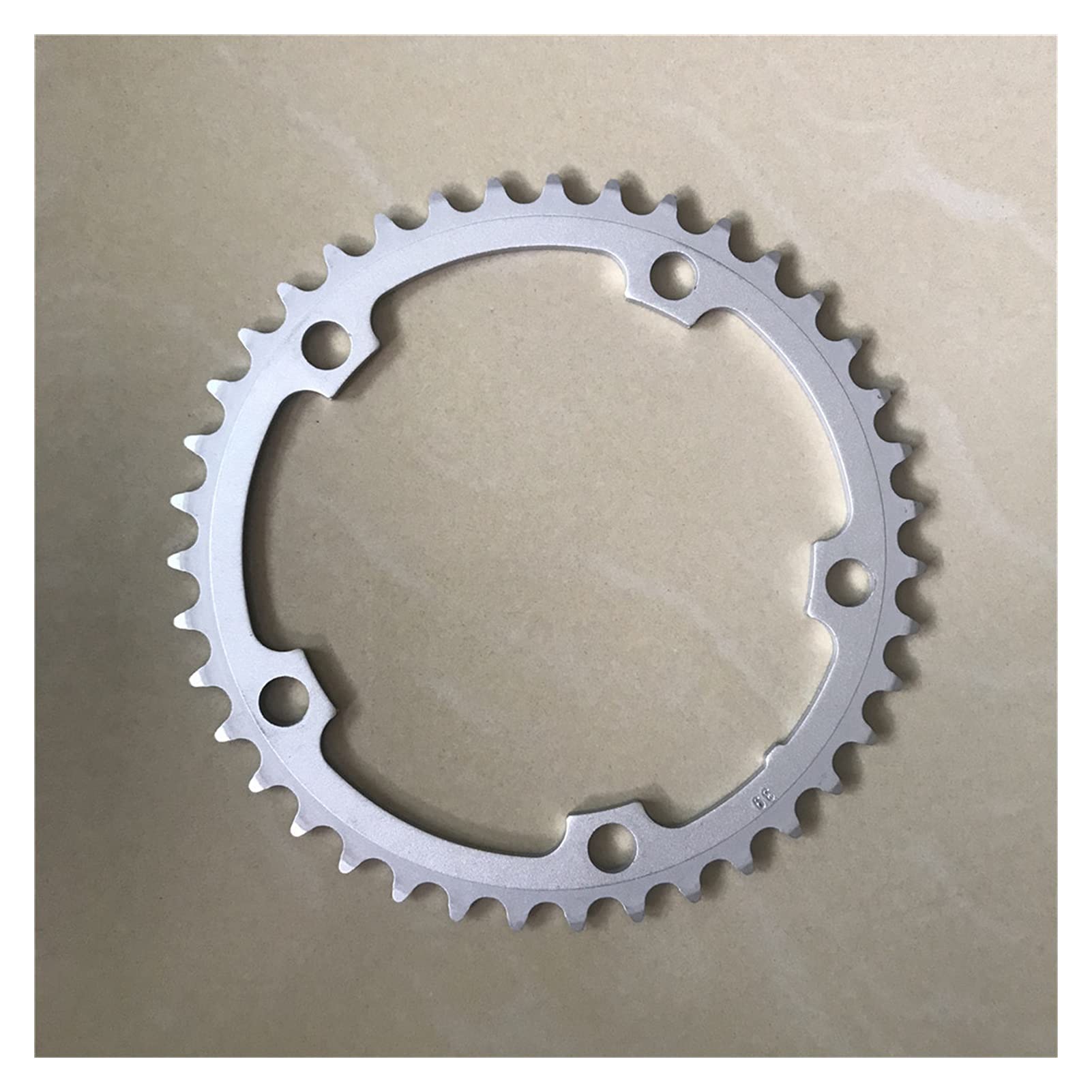 Tarcza rowerowa, wąska szeroka tarcza, adapter do pierścienia łańcucha, mechanizm korbowy do roweru szosowego 53/39T Dwutarczowe koło łańcuchowe Składana tarcza rowerowa Aluminiowe części MTB 7/8/9/10