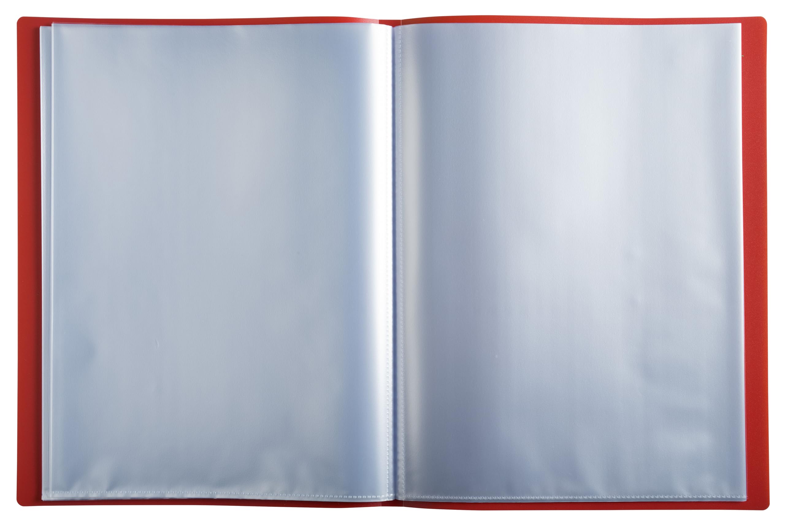 Porte vues prolypropylene souple pochettes grainees opaque 100 vues - a4