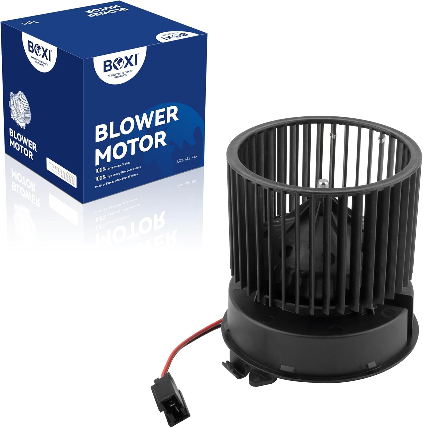 BOXI Front HVAC Blower Motor Fan Assembly Fits for Nissan Rogue 2.0L 2.5L 2014 2015 2016 2017 2018 2019 / for Nissan Rogue Sport 2.0L 2017 2018 2019 | Replace OE# 27226-4BU0A 272264BU0A 700323