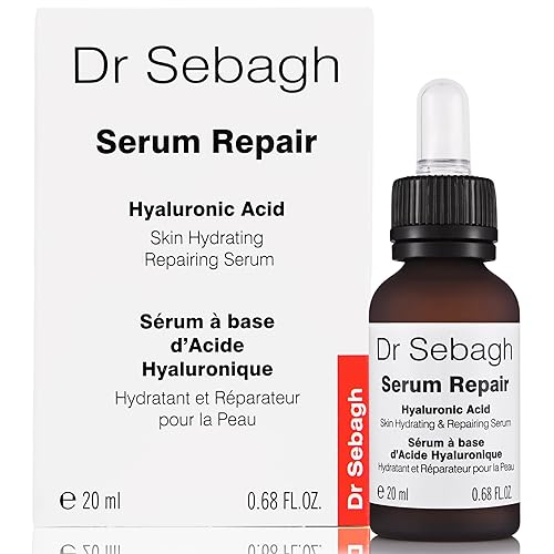 Miniatura 8 de Dr Sebagh Serum Repair (0.17 onzas líquidas) – Hidratante facial de ácido hialurónico galardonado – Anti envejecimiento y arrugas – Fórmula