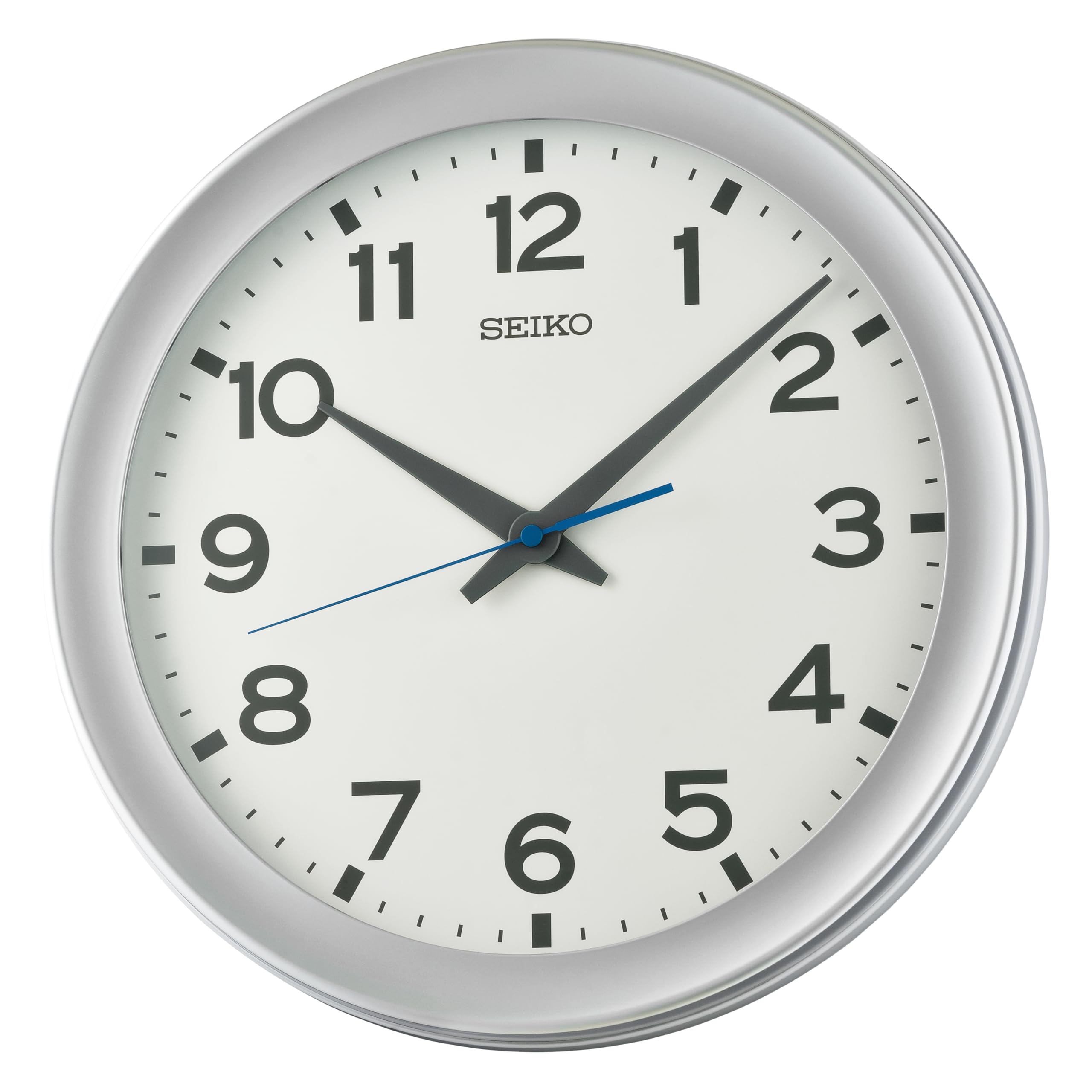 Seiko Clocks Clock, Silver, L