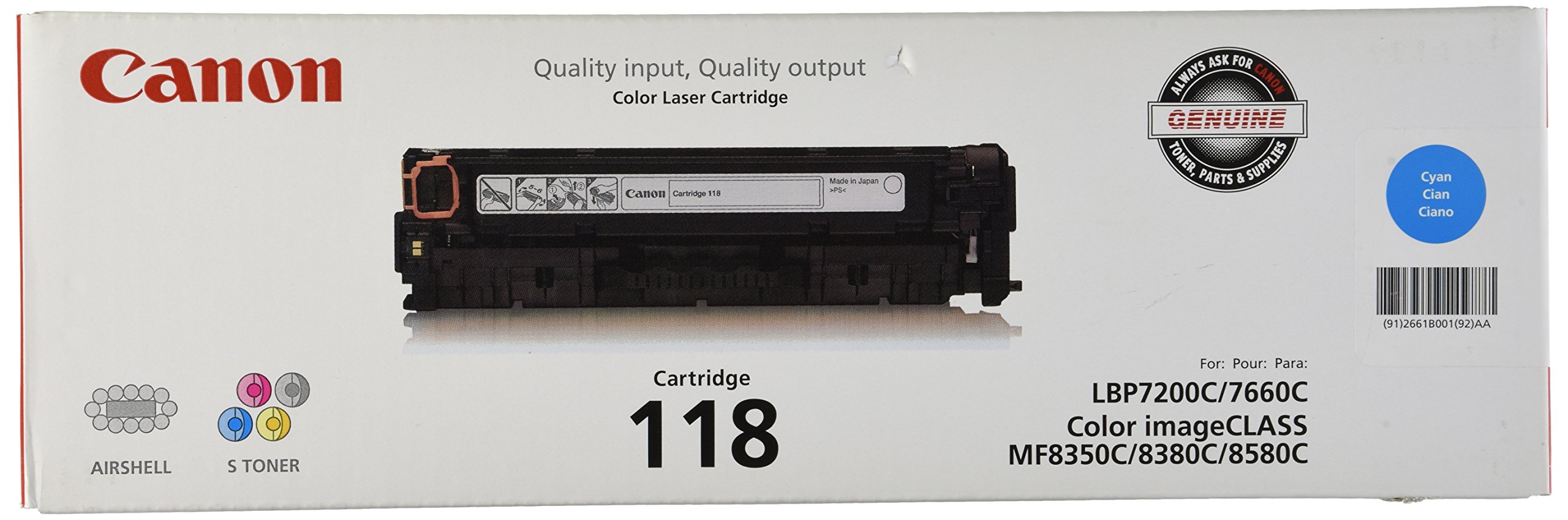 CANON CRG-118 CYN TNR