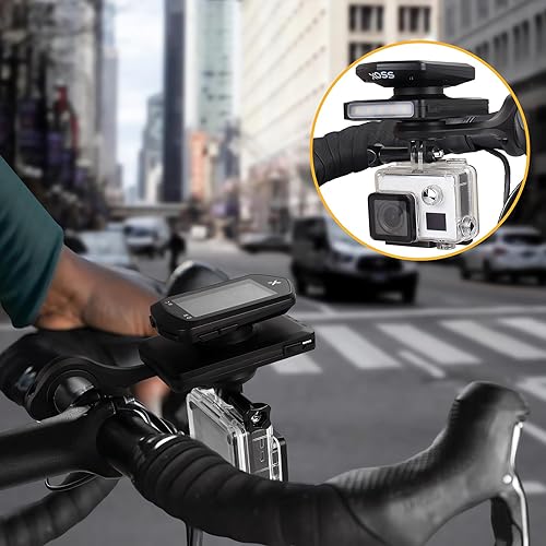 Miniatura 2 de Paquete de luz para correr de bicicleta y batería compatible con computadora Garmin para bicicleta, luz de advertencia para seguridad al conducir,