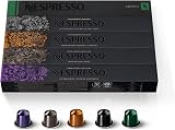 Nespresso Original - Bundle Top Sélection Ispirazione Italiana & Espresso 50 Capsules de café - 10x Ristretto, 10x Arpeggio, 10x Roma, 10x Livanto, 10x Capriccio - 1