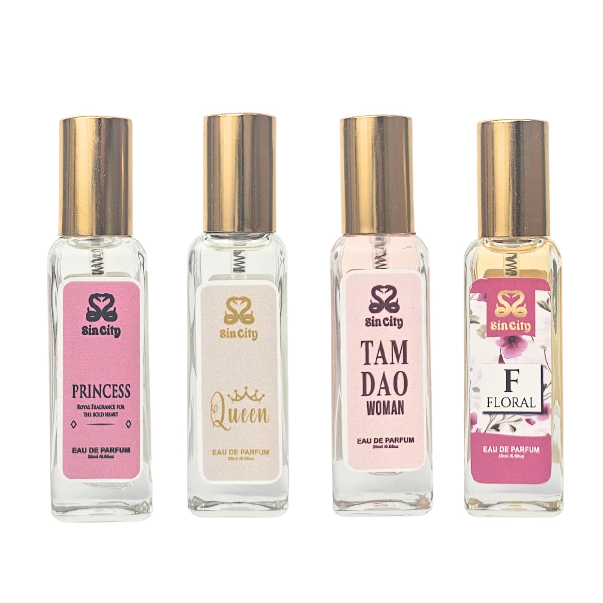 Perfume Gift Set for Women – 20ml x 4 Women’s Perfumes | Princess, Floral, Tam Dao women, Queen | Luxury Mini Fragrance Collection | 12+ hours lasting | Night perfume for Women-image-48