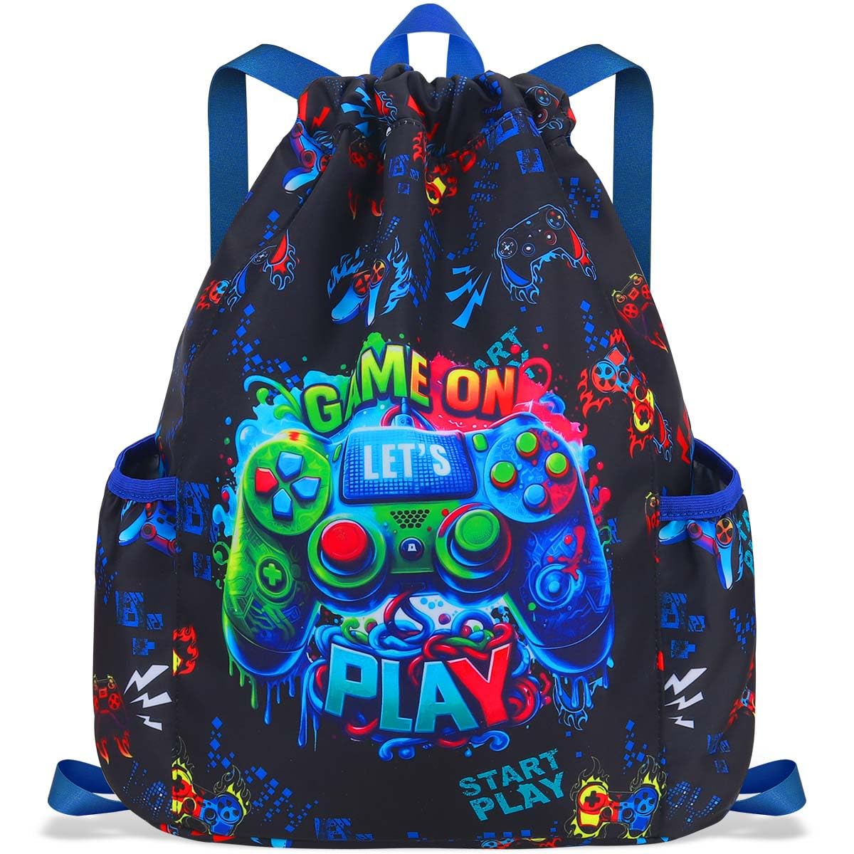 Sac à dos cordon licorne avec trousse et bijoux filles - 8