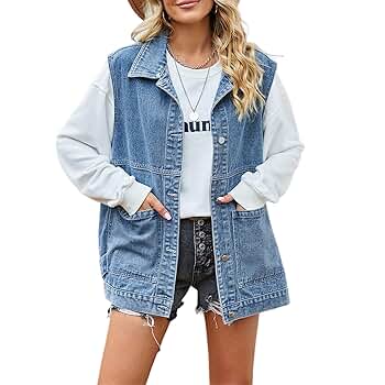 ジャケット・アウター Bibiy MATHILDA PEPURAMU DENIM VEST Bibiy MATHILDA PEPURAMU DENIM VEST