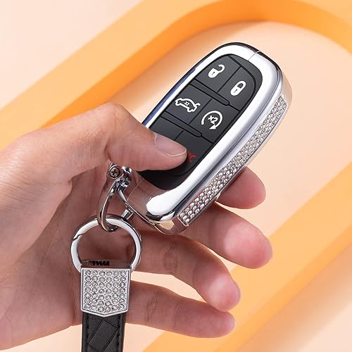 Miniatura 7 de Yongxingjin Key Fob Cover Compatible with car