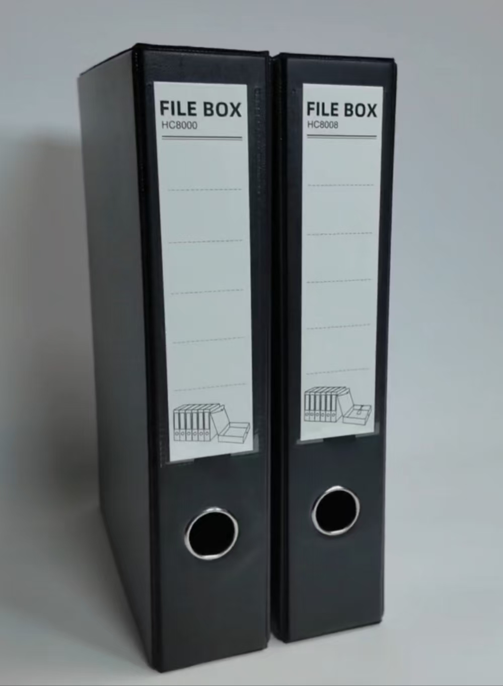 Amazon.com: URbantin 6 Pack Foldable Plastic Box Files A4 with
