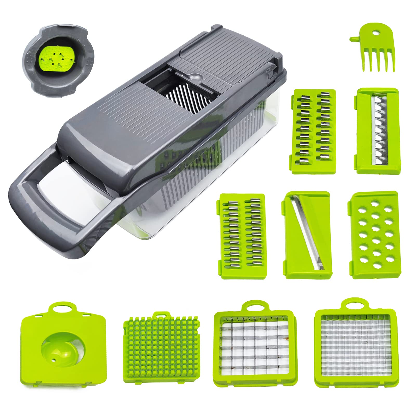 Buy TGOGO Pro 8 Blades Vegetable ChopperMandoline Slicer,Onion