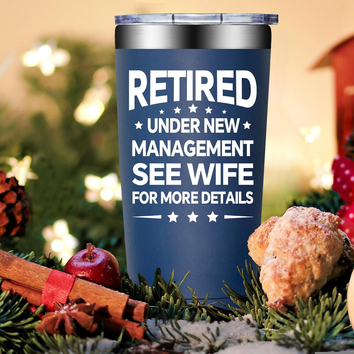 BIRGILT Retirement Gifts for Men 2026 - The Legend Has Retired Tumbler 20oz - Best Retired Gifts for Men, Husband, Dad, Coworker, Boss - Funny Retirement Tumbler for Him - Image 8