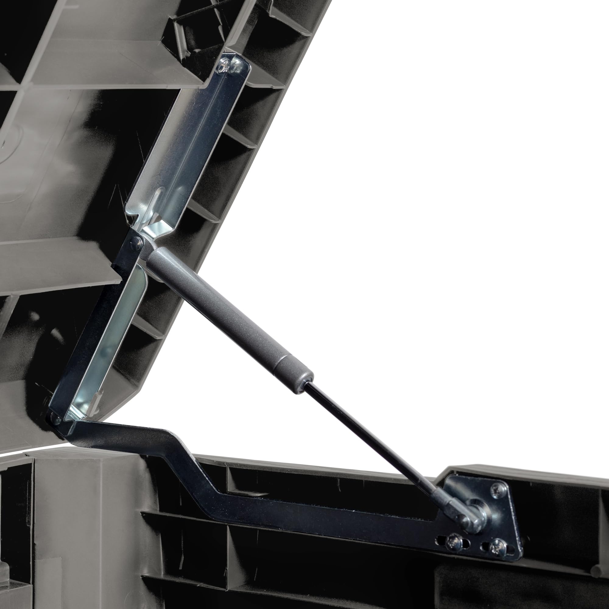 Toomax Florida baule da 550L multiuso con seduta 148x72x60h finitura effetto legno grigio tortora porta attrezzi resistente UV