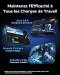 Acer Predator GM9 M.2 Gen5 SSD 1TB, jusqu'à 14500 MB/s, NVMe 2.0 PCIe 5.0 Interne Solid State Drive pour AI Charges de travail, Gaming & Création de contenu, compatible avec DirectStorage, Ordinateur portable et bureau PC