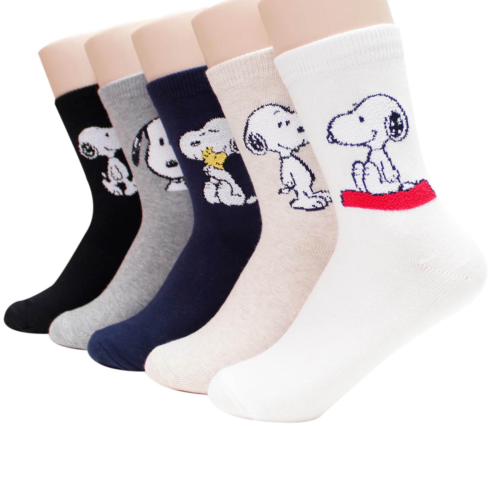 The Peanuts Snoopy Women and teen girls Cartoon Character Series Licensed Socks