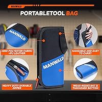 Vista 6 de Juego de herramientas de recogida magnética telescópica con bolsa portátil, linterna extensible con espejo de inspección de 360°, relleno