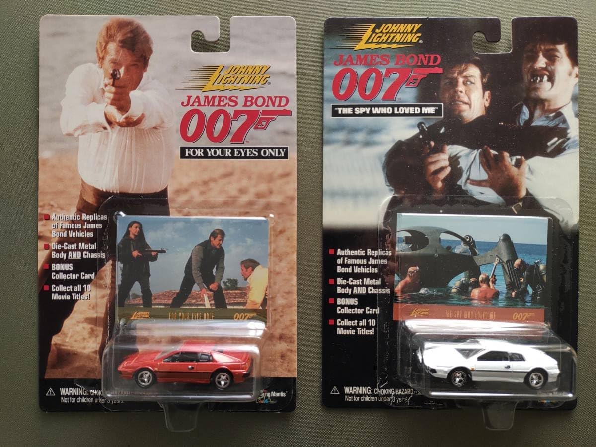 007 ボンドカー ジョニーライトニング10個セット JOHNNY LIGHTNING ジョニーライトニング 007 ボンドカー