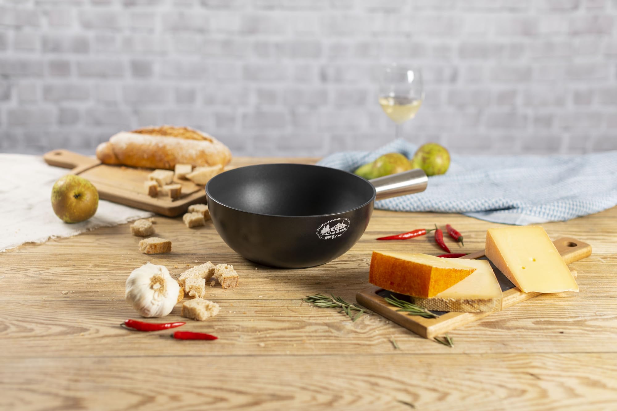 KUHN RIKON 32313 Fonduta di Formaggio, Alluminio