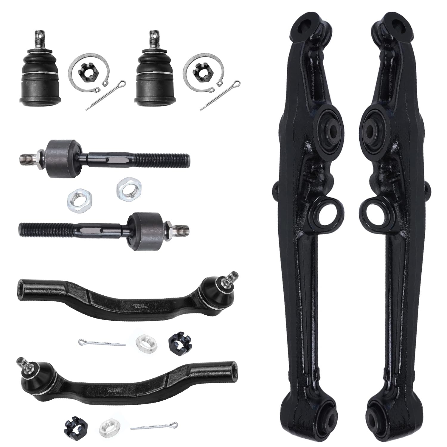 Detroit Axle - 8pc Front End Suspension Kit for Acura CL Honda Accord