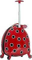 Vista 3 de Rockland - Maleta infantil giratoria con exterior rígido de policarbonato, Ladybug), B02-LADYBUG