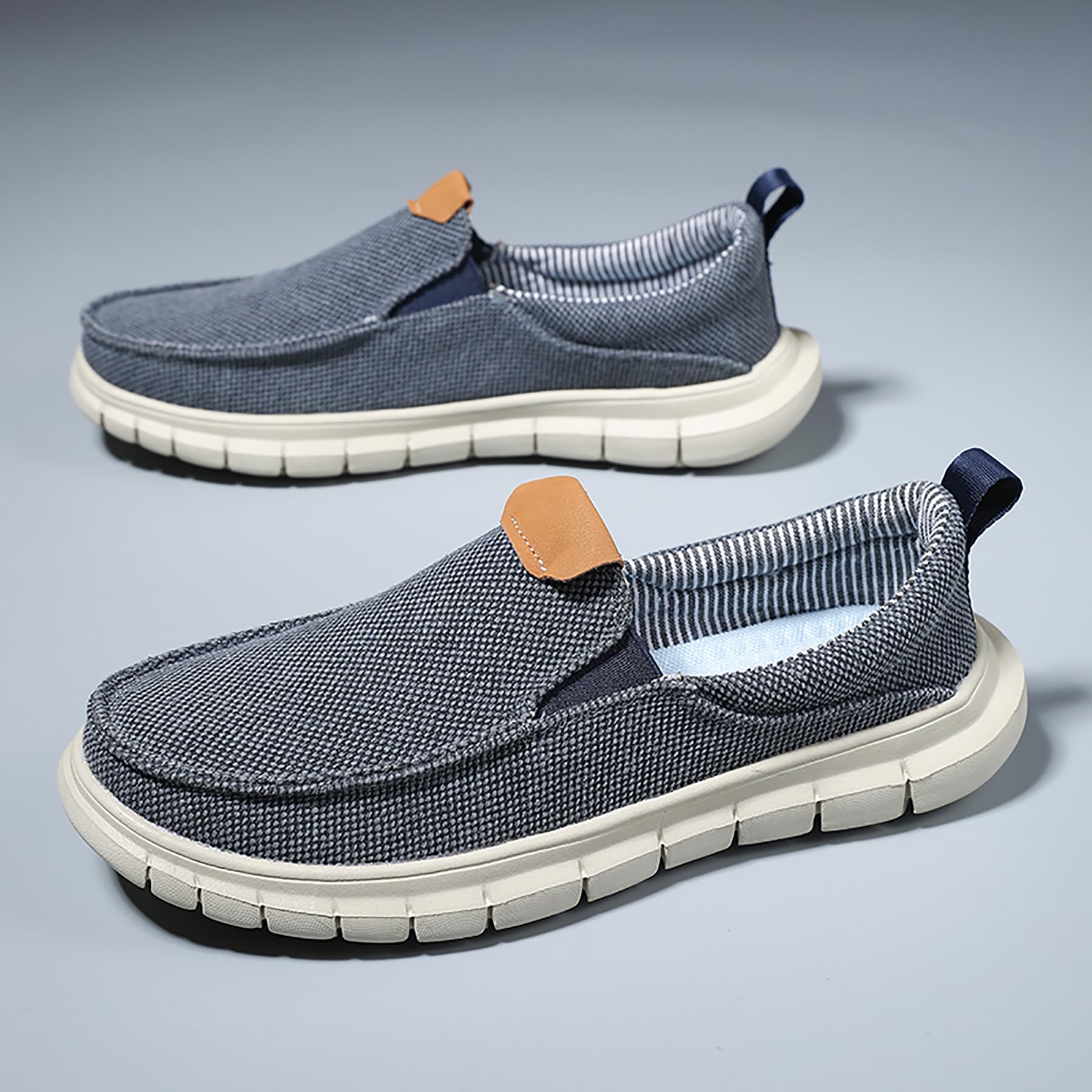 Axcone Mocassini Uomo Classico Piatto Slip On Sportive Scarpe Ginnastica Corsa Slipper & Mocassini Scarpe Sneakers 39-47