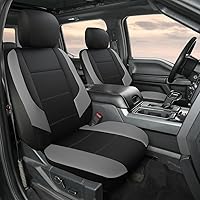 Vista 10 de GIANT PANDA Funda de asiento delantero de automóvil, ajuste personalizado para Chevy Silverado 1500 2500 3500, protectores de asiento de camiones