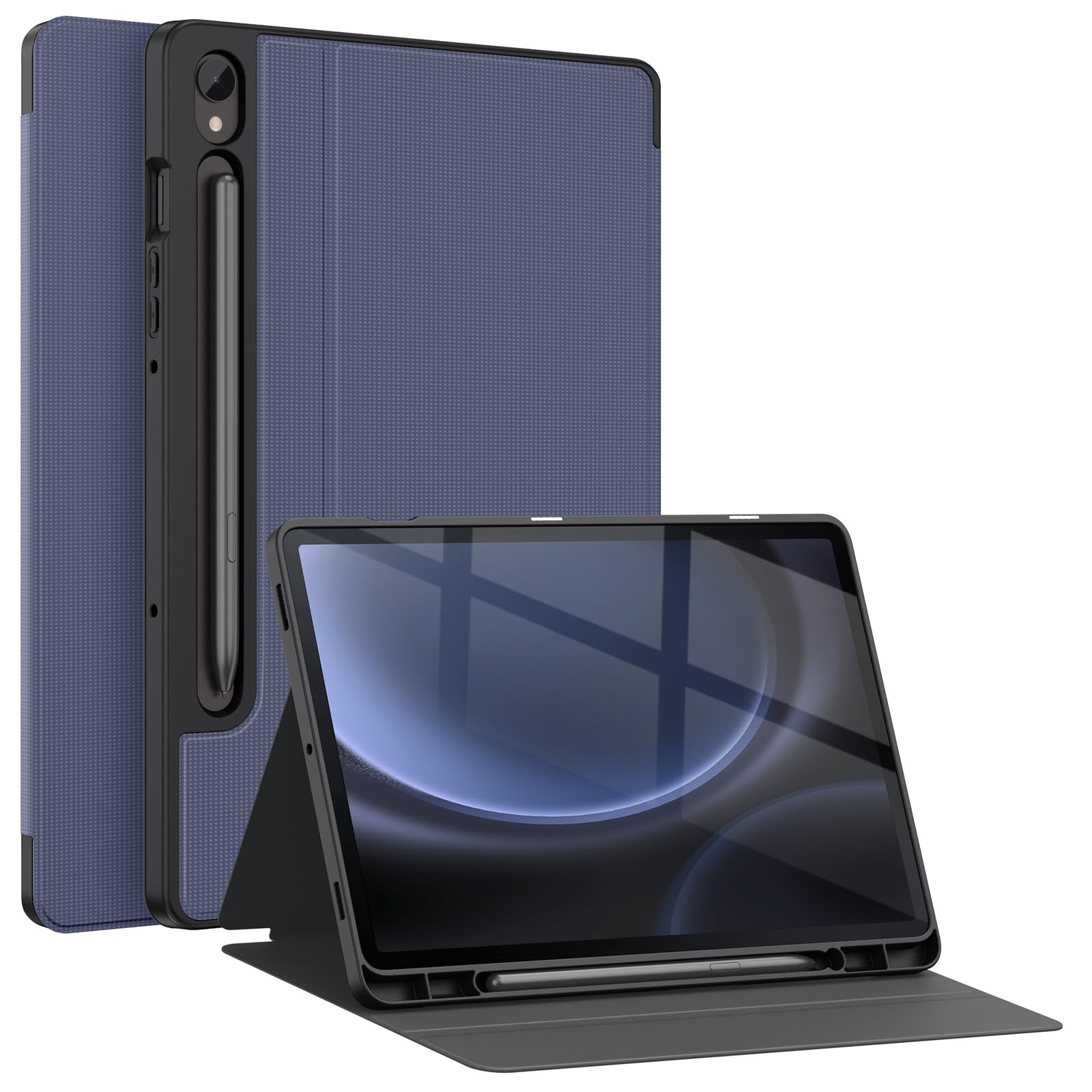 Photo 1 of Soke Case for Samsung Galaxy Tab S10 Lite/S10 FE/S9 FE 2025/2023 - Shockproof Stand Folio Case,Multi-Viewing Angles,Soft TPU Back Cover in for Galaxy Tab S10/S9 FE 10.9 inch Tablet,Lavender