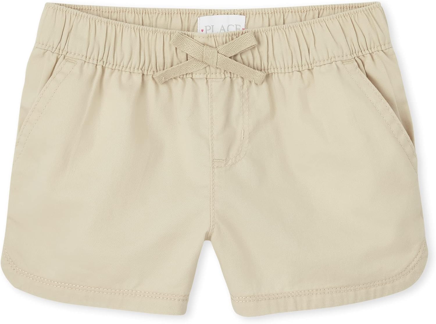 The Children's Place Girls' Twill Pull on Shorts