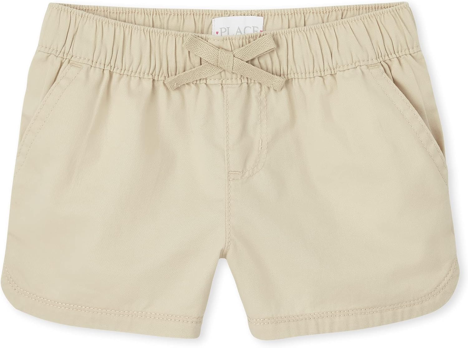 The Children's Place Single Girls Twill Pull on Shorts