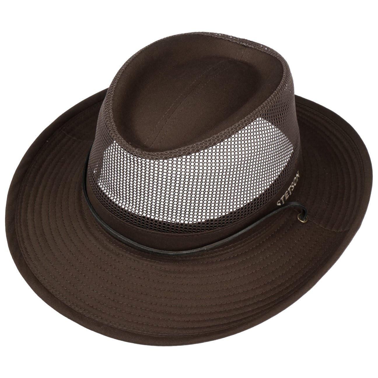 Stetson Takani Safarihut Chapeau Safari Outdoor Knautschbar Filet Coolmax® Coton 100% Unisexe Ete Hiver