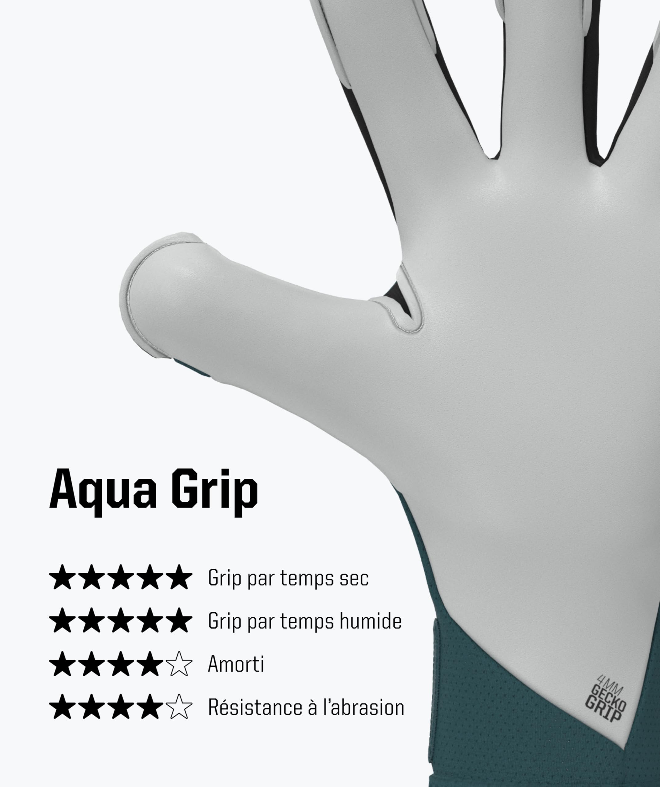 T1TAN Alien - Gants de Gardien de But sans Protection des Doigts - Gants de Football pour Jeunes & Adultes - Unisexe, 4mm Pro Grip - Diverses Tailles & Couleurs