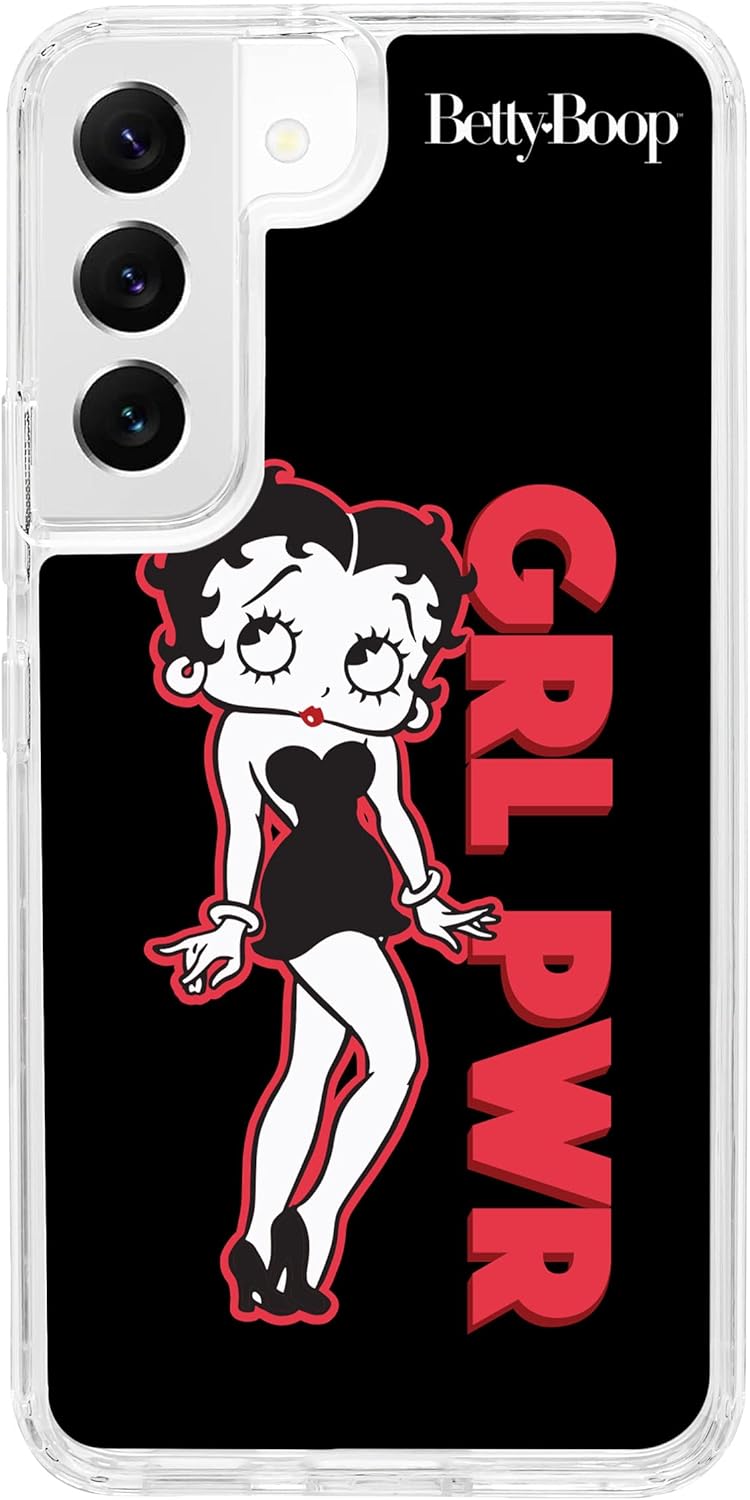 Affinity Bands Betty Boop Girl Power HD Phone Case Compatible with Samsung Galaxy S23 (Pretty & Smart)