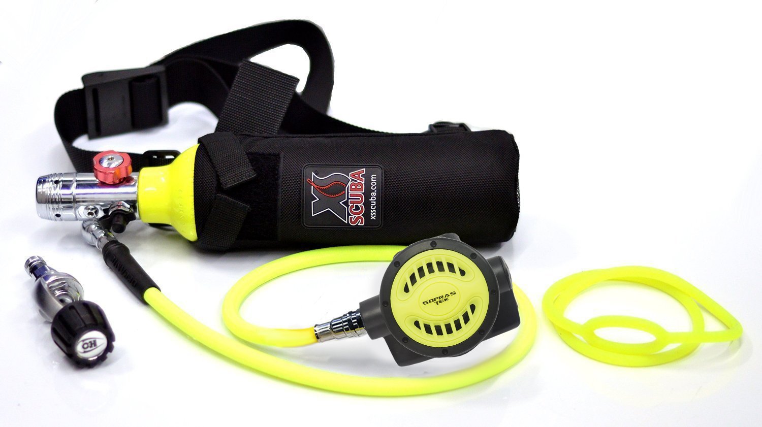Buy DXDiver Bailout Pony Bottle Diving Kit with Nylon Belt Hose 6