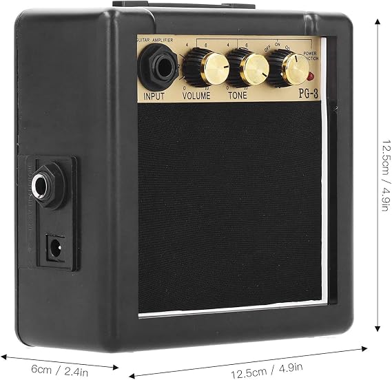 Electric Guitar Combo Amplifier, Multifunction Portable Electric Guitar Amplifier Musical Instrument Accessories for Guitar Players, Speaker,musical instrument speakers