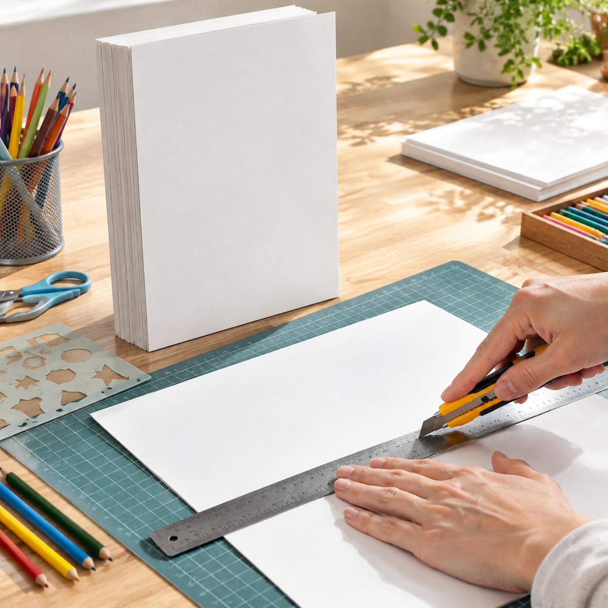 Cartulina para Dibujo, Papel, 180g, 8K【380 * 265mm】50 hojas