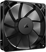 Ventilátor Corsair RS120 120mm PWM – Prepojiteľnosť typu Daisy-Chain – Magnetické guličkové ložisko – Tichá prevádzka – Čierny – 1 ks 1