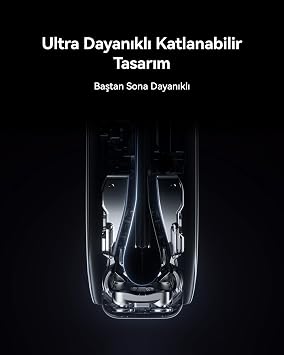HUAWEI Mate X7 Katlanabilir Akıllı Telefon 16+512GB, 8 120Hz LTPO Katlanabilir Ekran, True-to-Colour Kamera, Kunlun Glass, 5300 mAh Tüm Günü Kurtaran Pil, Siyah