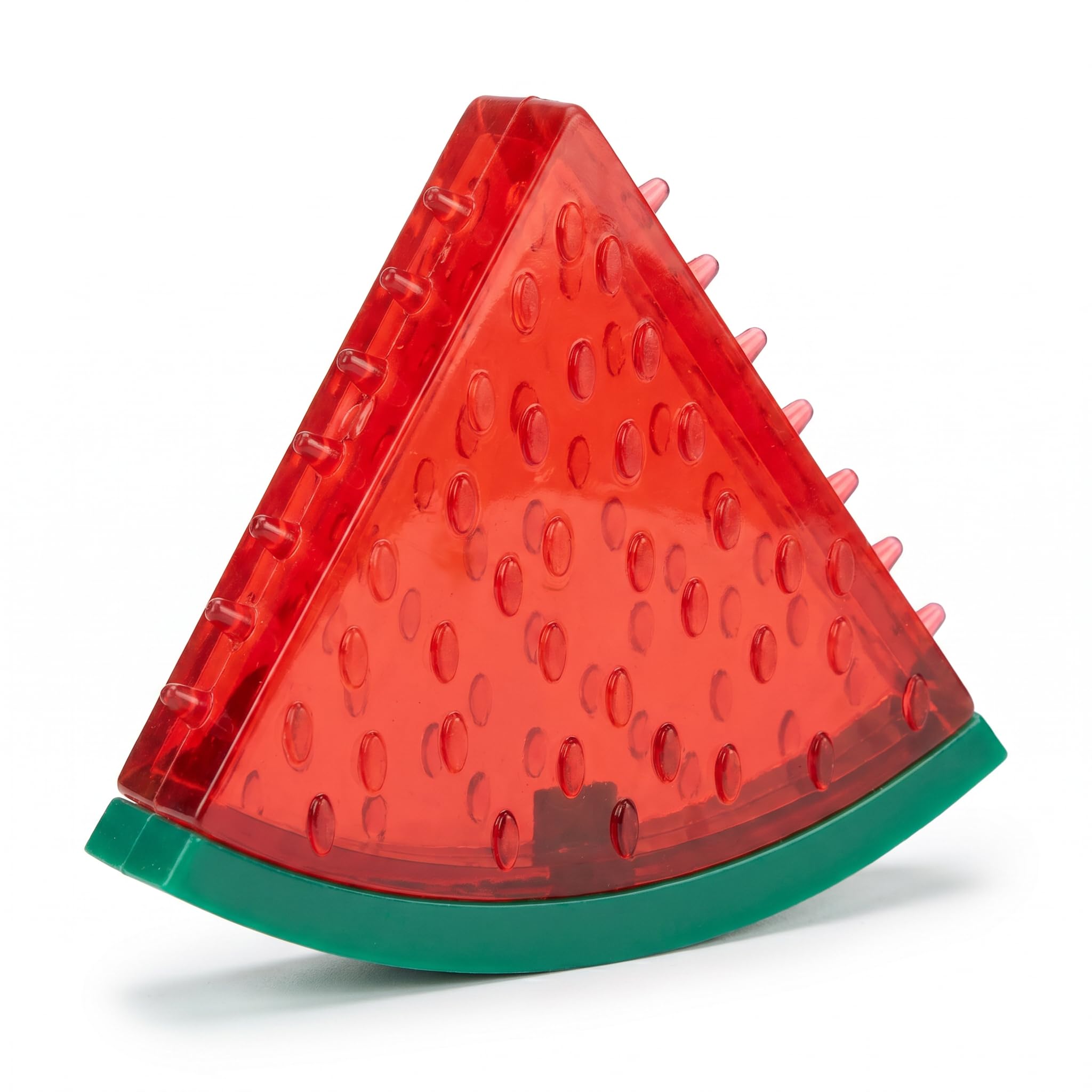 CavspkArt Freezable Dog Chew Toy – Watermelon Shape Cooling Teether for Puppies & Dogs, Interactive Pet Toy (Watermelon)