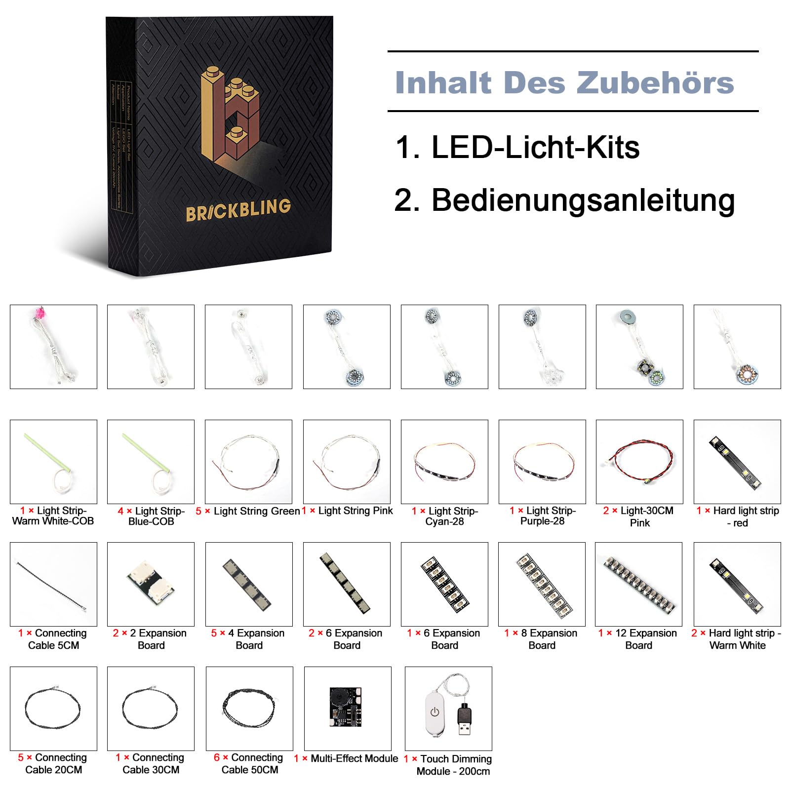 Interruptor de atenuación táctil LED Juego de luces LED compatible con acuario tropical Lego 10366 (no modelo), juego de iluminación decorativa compatible con acuario tropical de Lego, juguete